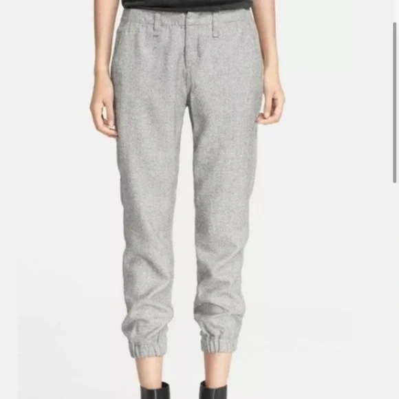 rag & bone | Pants & Jumpsuits | Rag Bone Speckled Gray High Rise ...